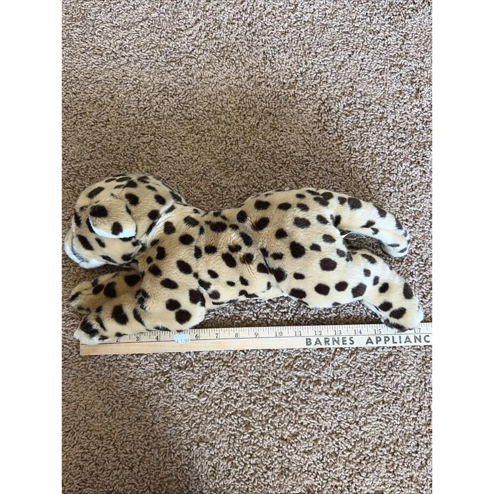 Animal Alley Leopard Cheetah Plush Stuffed Animal Toy Toys R Us Vintage 2000 Y2K
